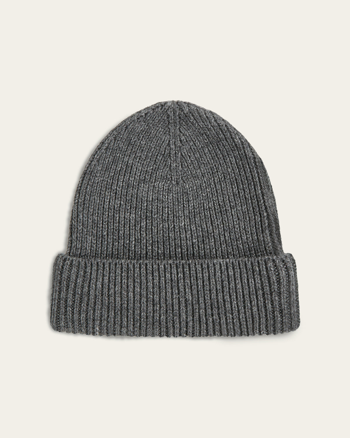 Heavy Seawool Beanie - Dark Grey
