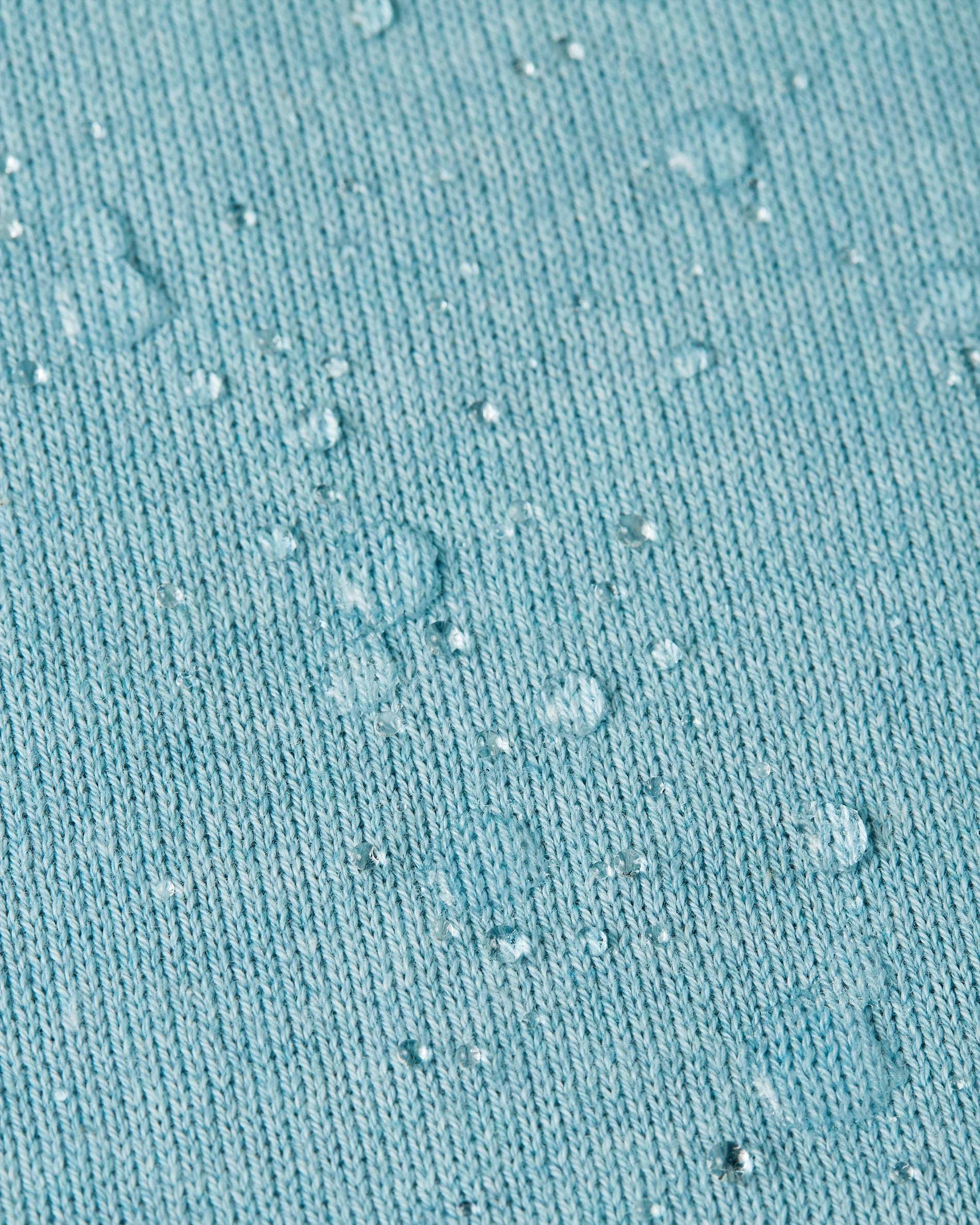 Seawool Half Zip Light Blue