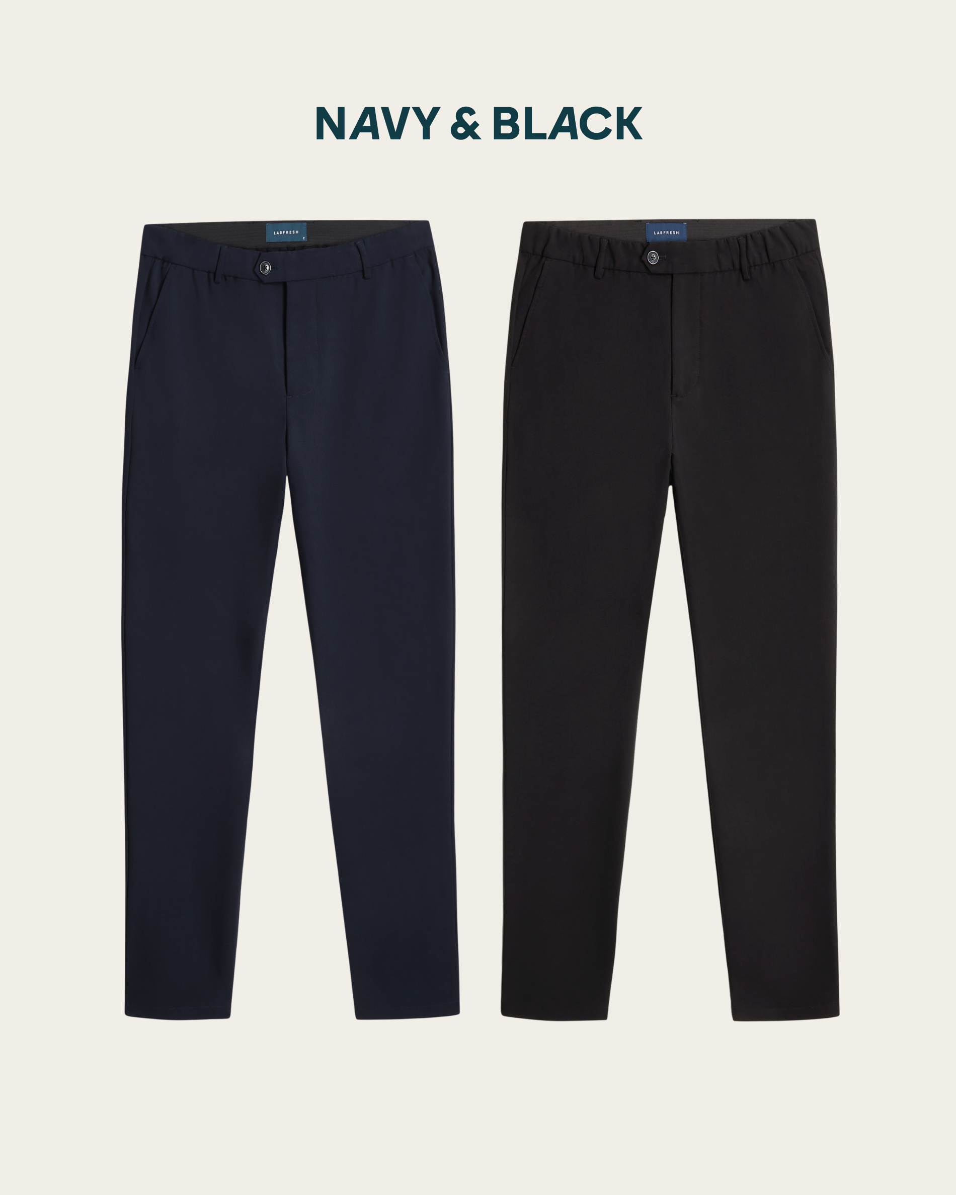 Performance trousers navy