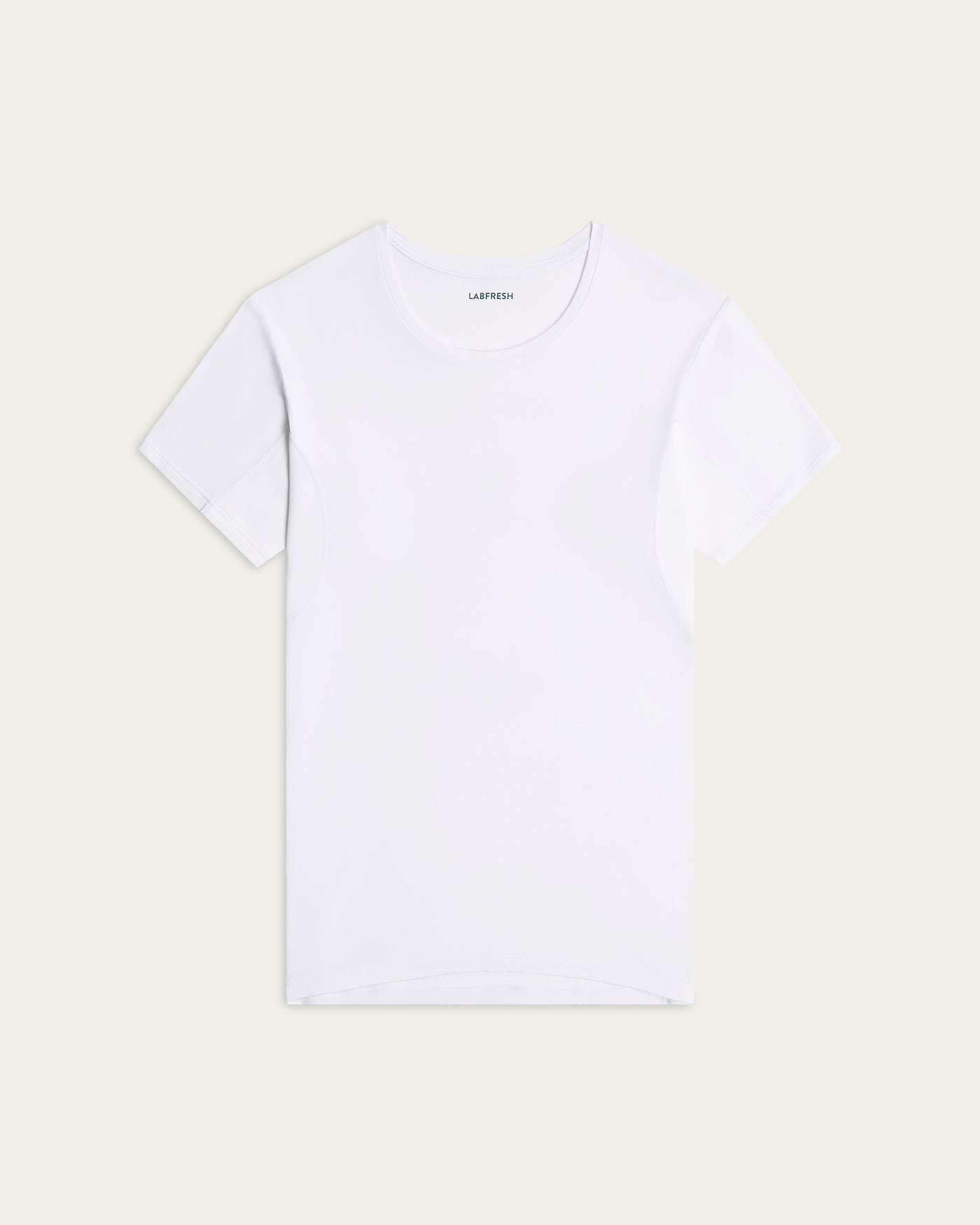 Crewneck sweat-proof undershirt white
