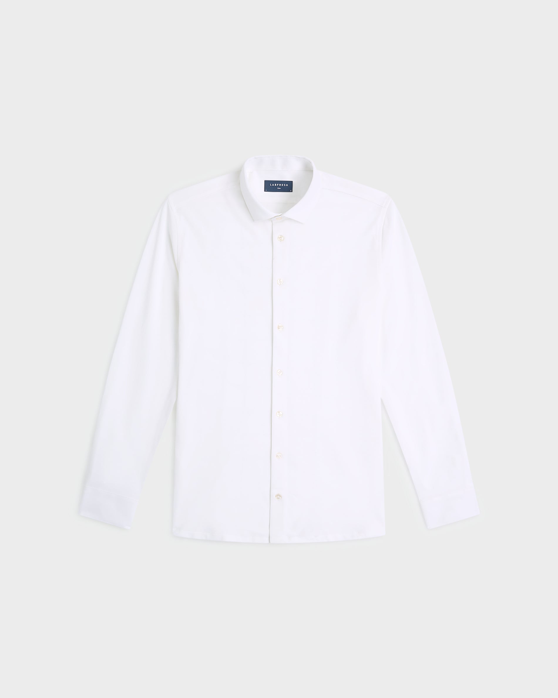 Prior Tech: Knitted shirt 2-pack bundle | White & Navy