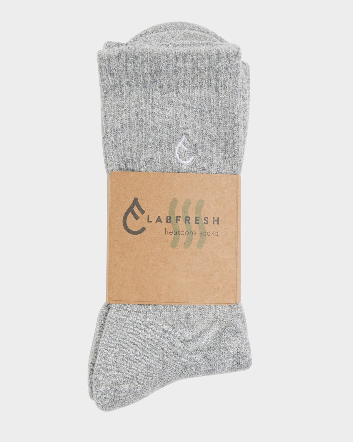 2-pack Odour-free Heatcore socks grey