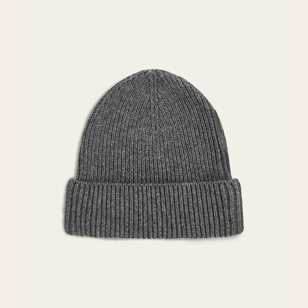 Heavy Seawool Beanie Dark Grey