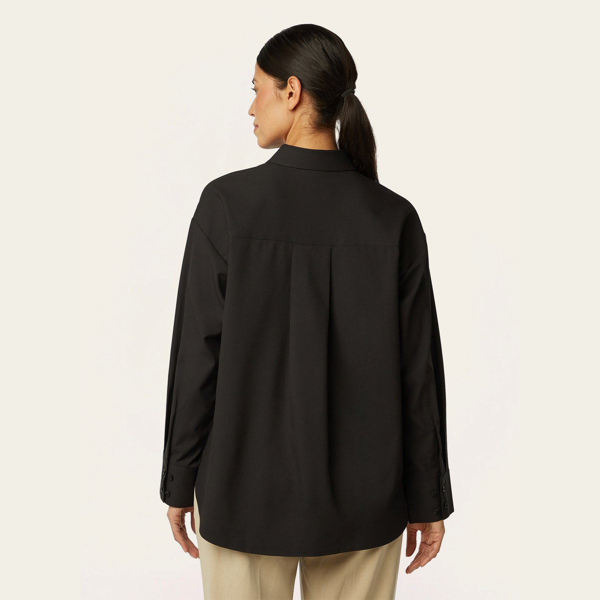 Relaxed Blouse - Black