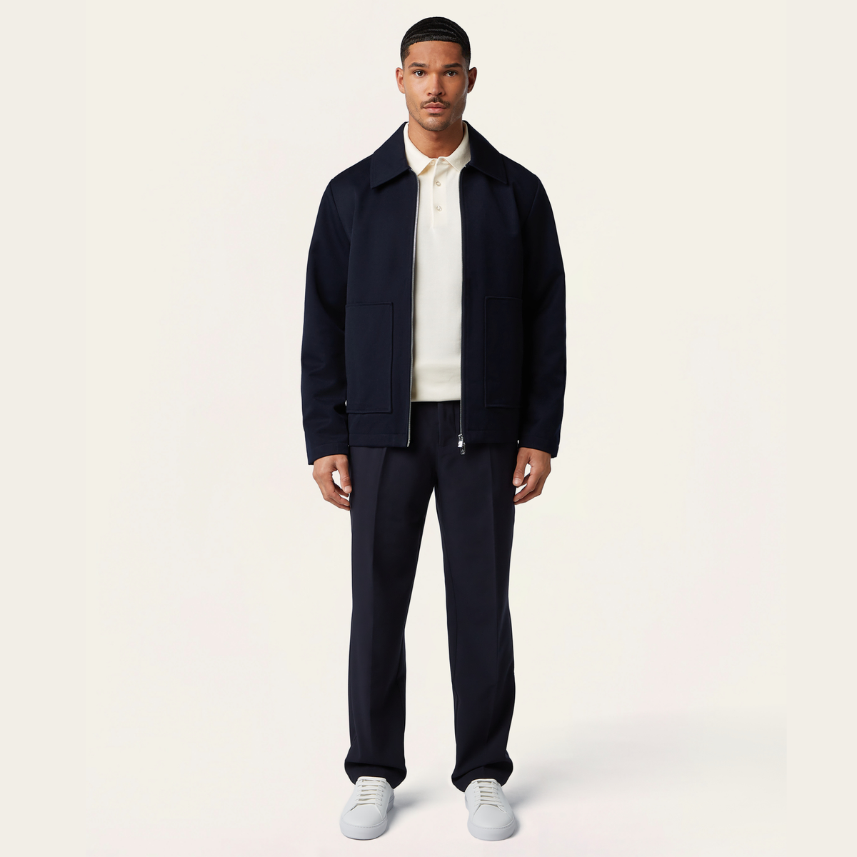 Twill Jacket Navy