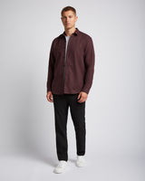 Flannel shirt Dark Burgundy