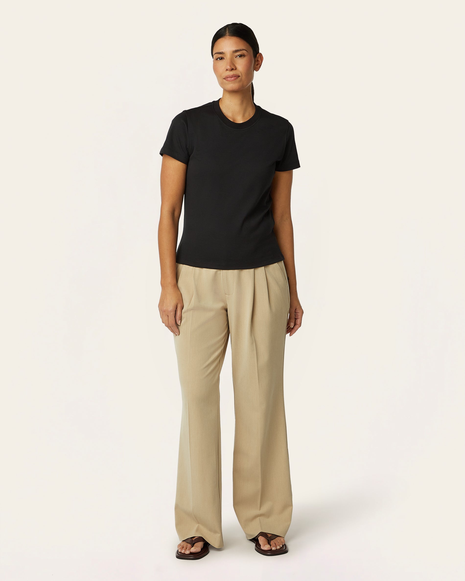 Interlock Slim T-shirt - Black