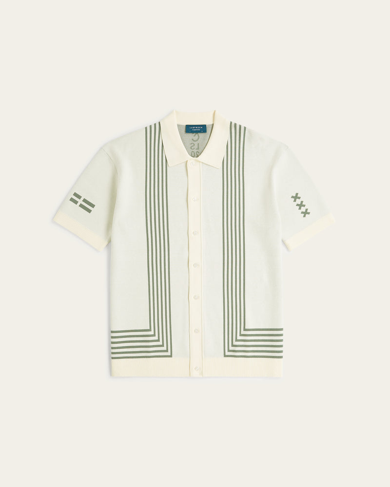 Schöne Jacquard Polo Off-white