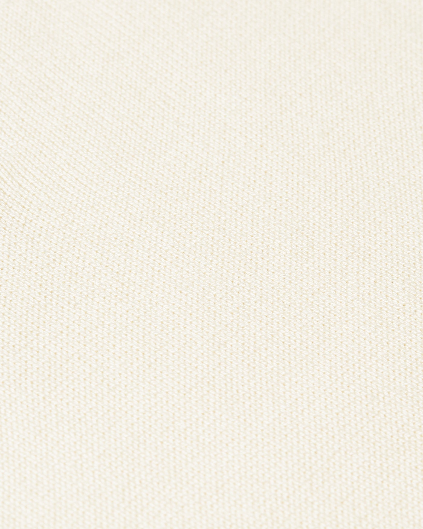 Knitted Long-sleeve Polo Off-white