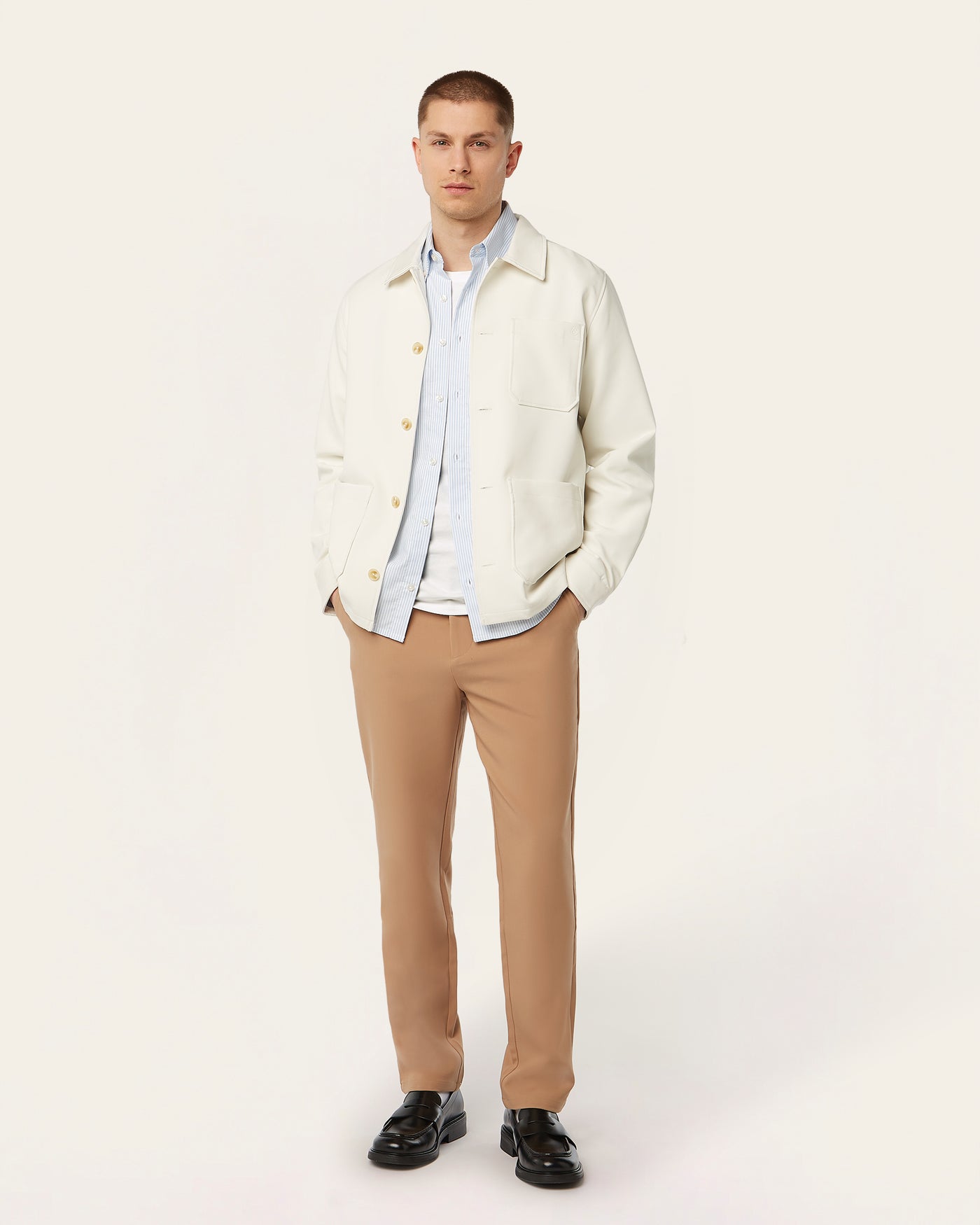 Regular Classic Pants Light Camel