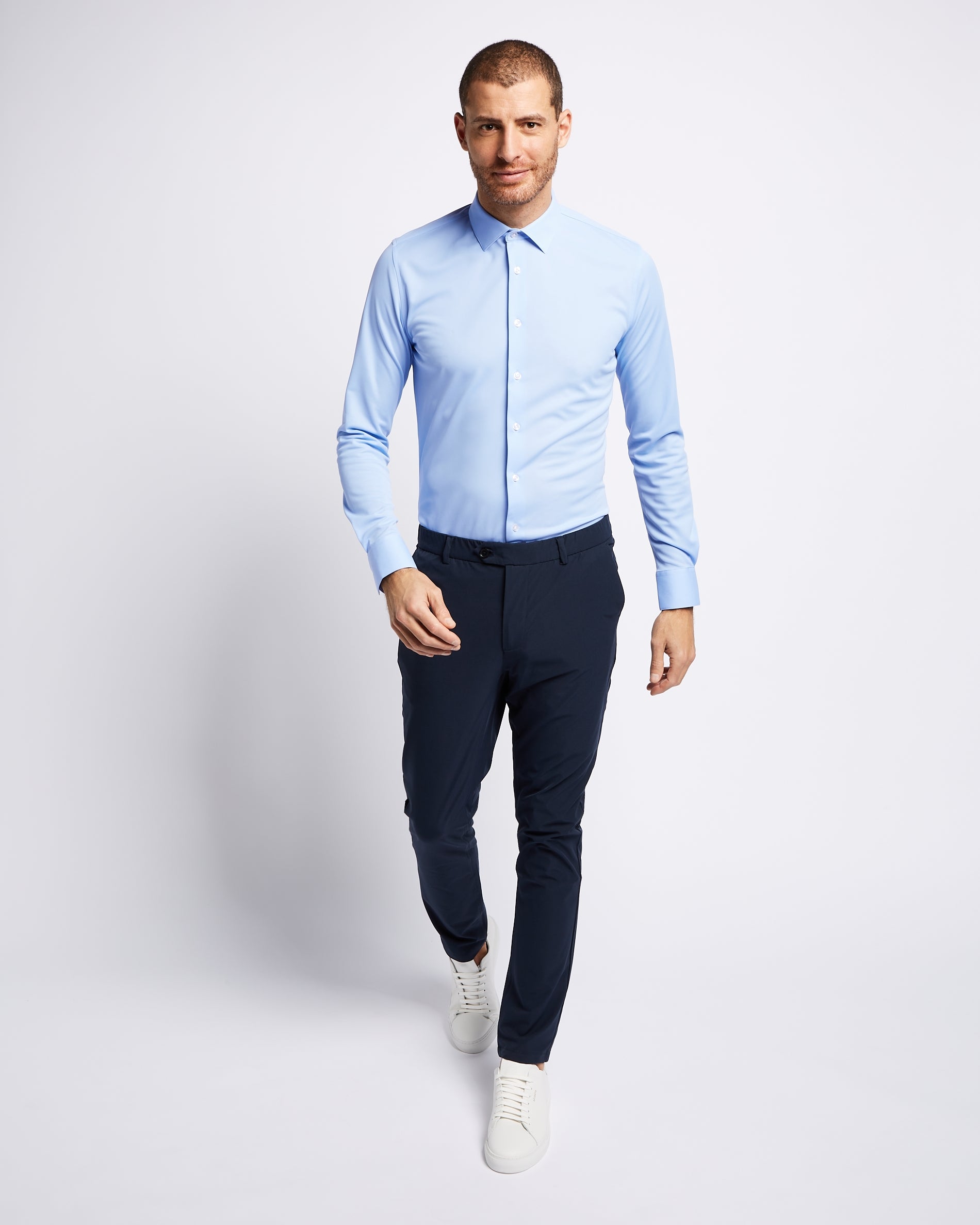 Performance trousers navy