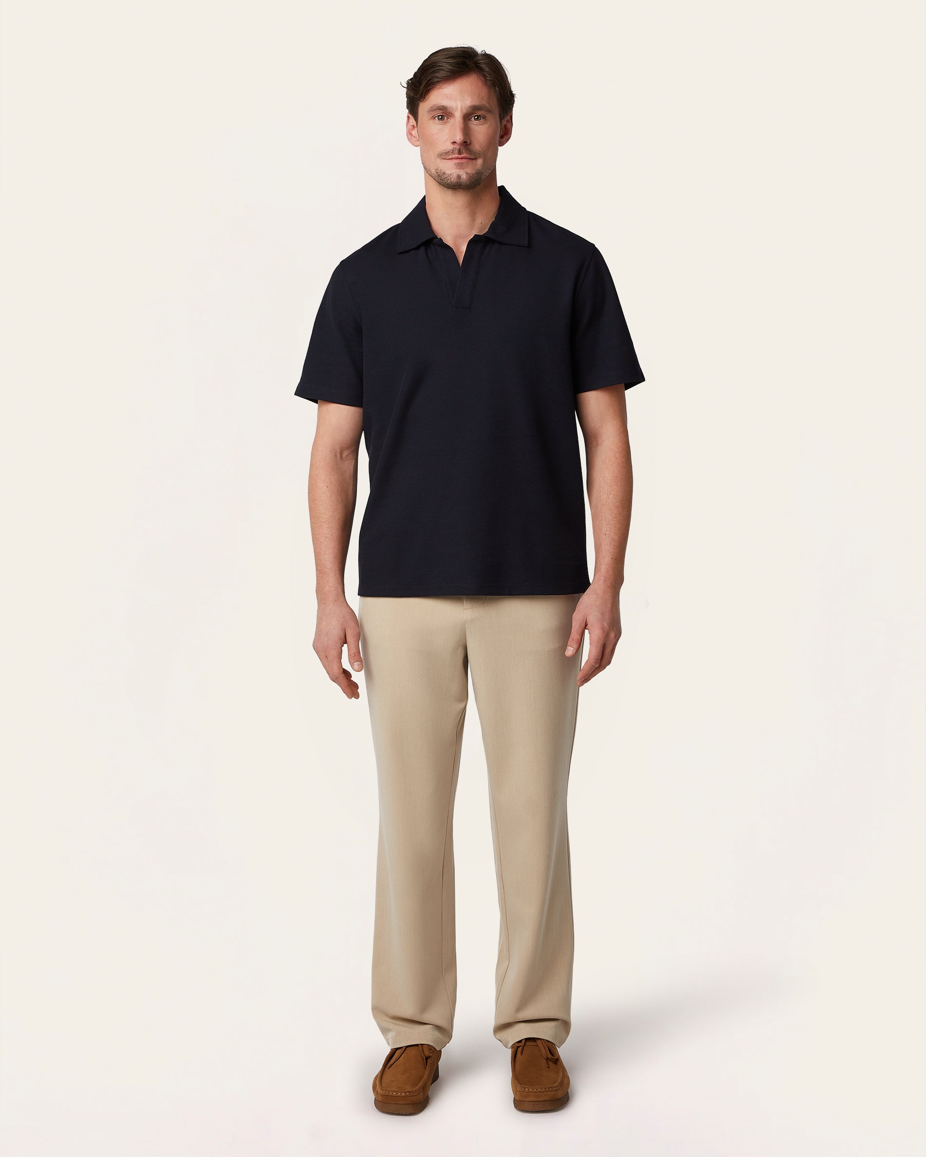 Relaxed Polo Navy