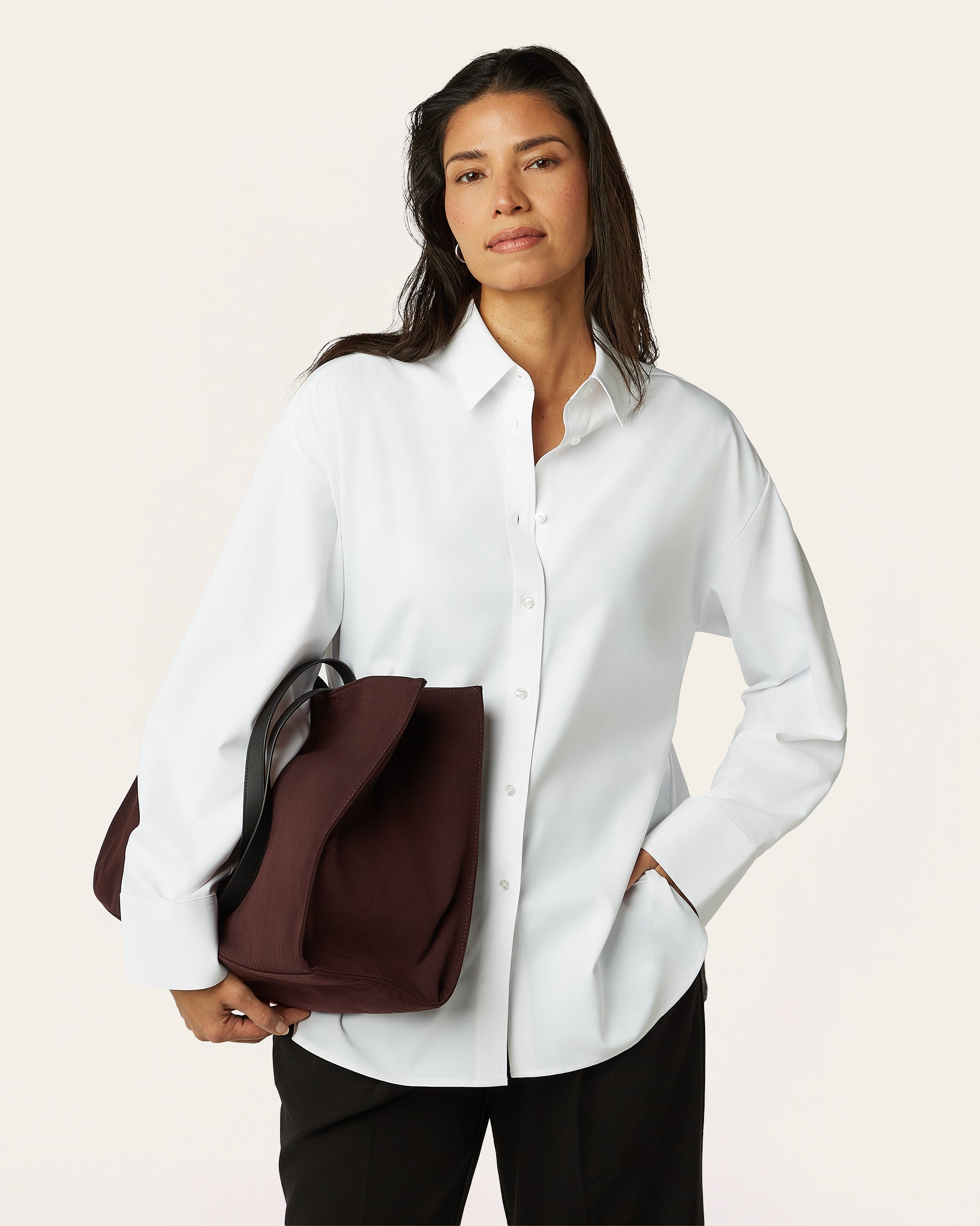 Relaxed Blouse - White