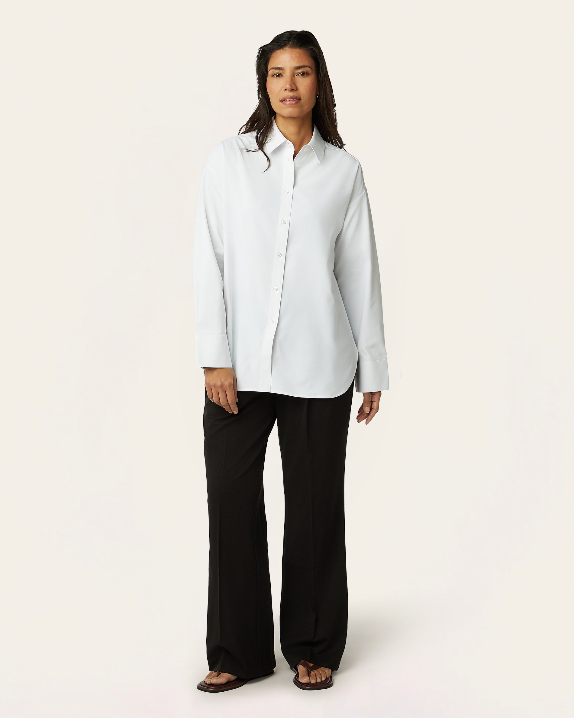 Relaxed Blouse - White