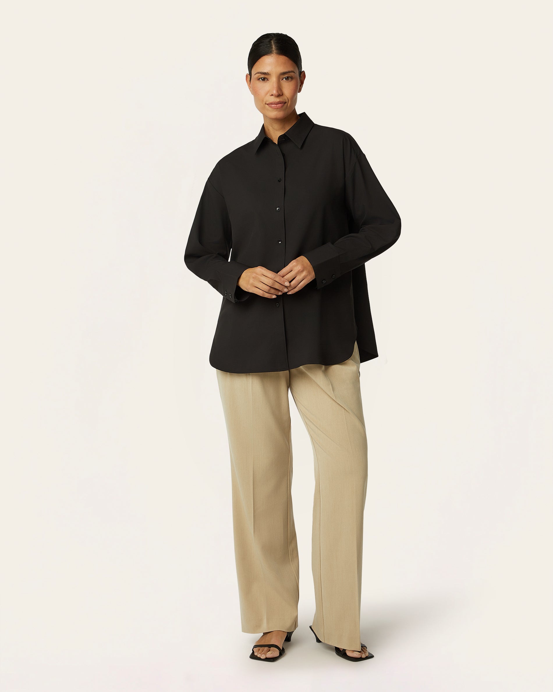 Relaxed Blouse - Black