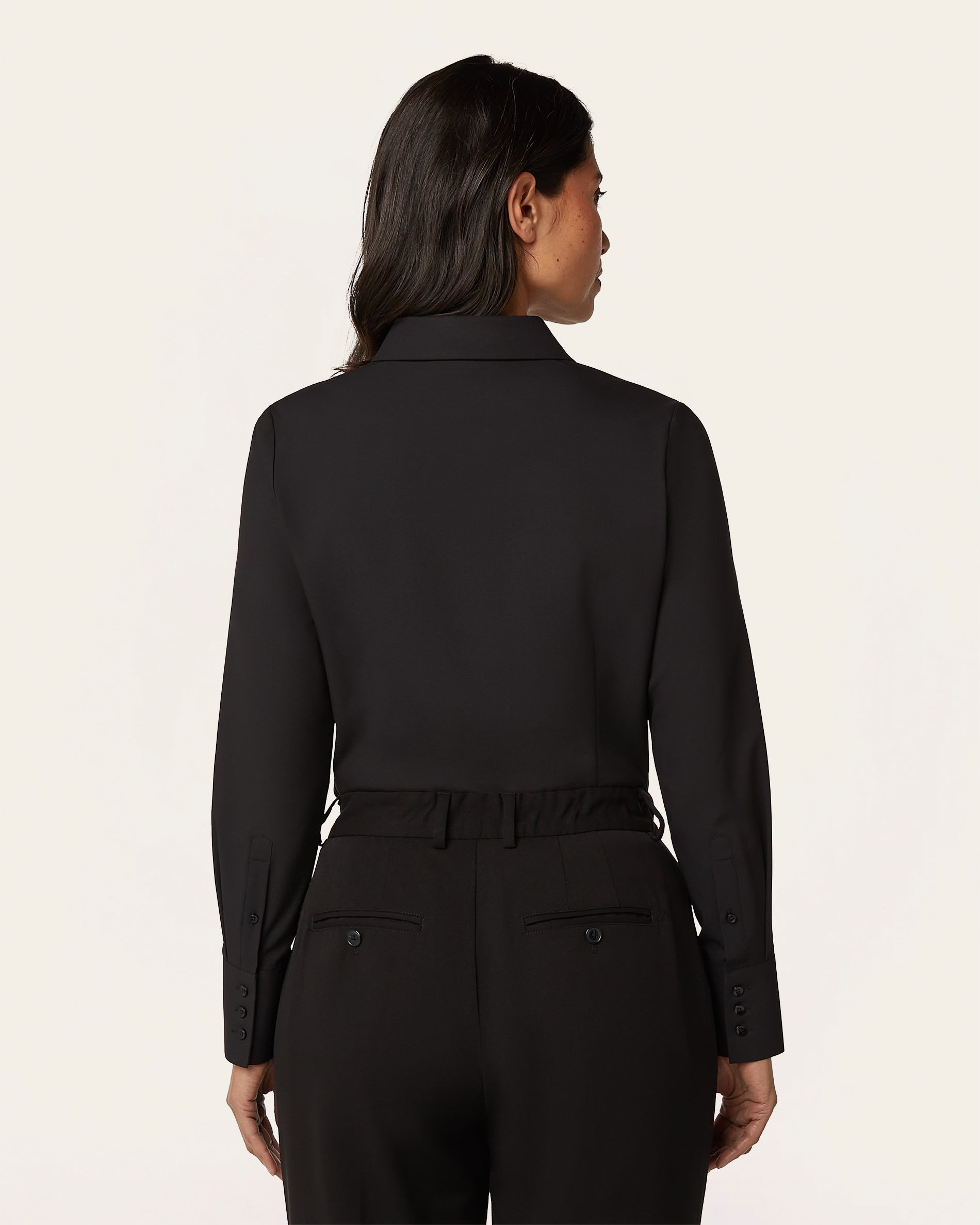 Slim fit Blouse - Black