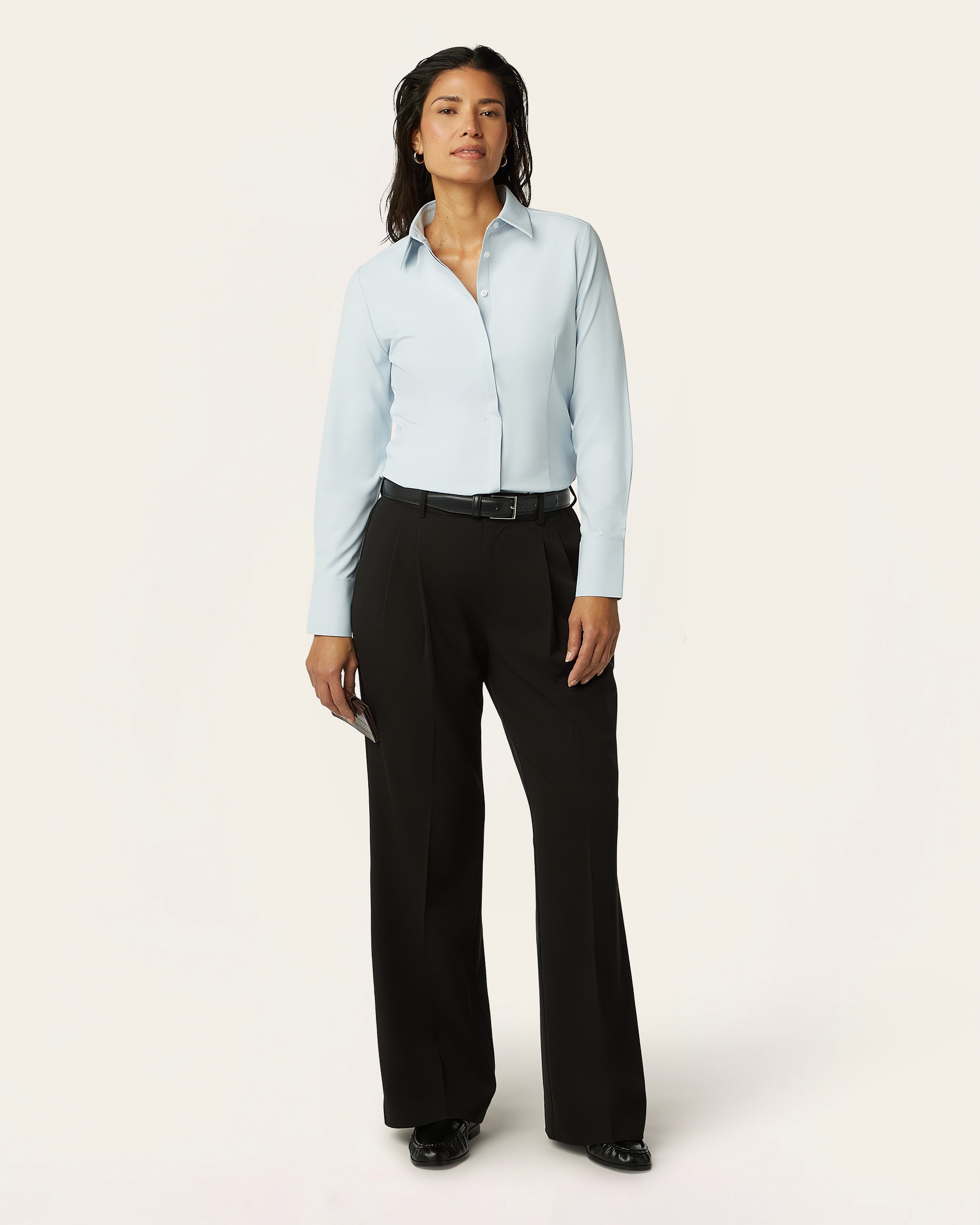 Slim fit Blouse - Light Blue