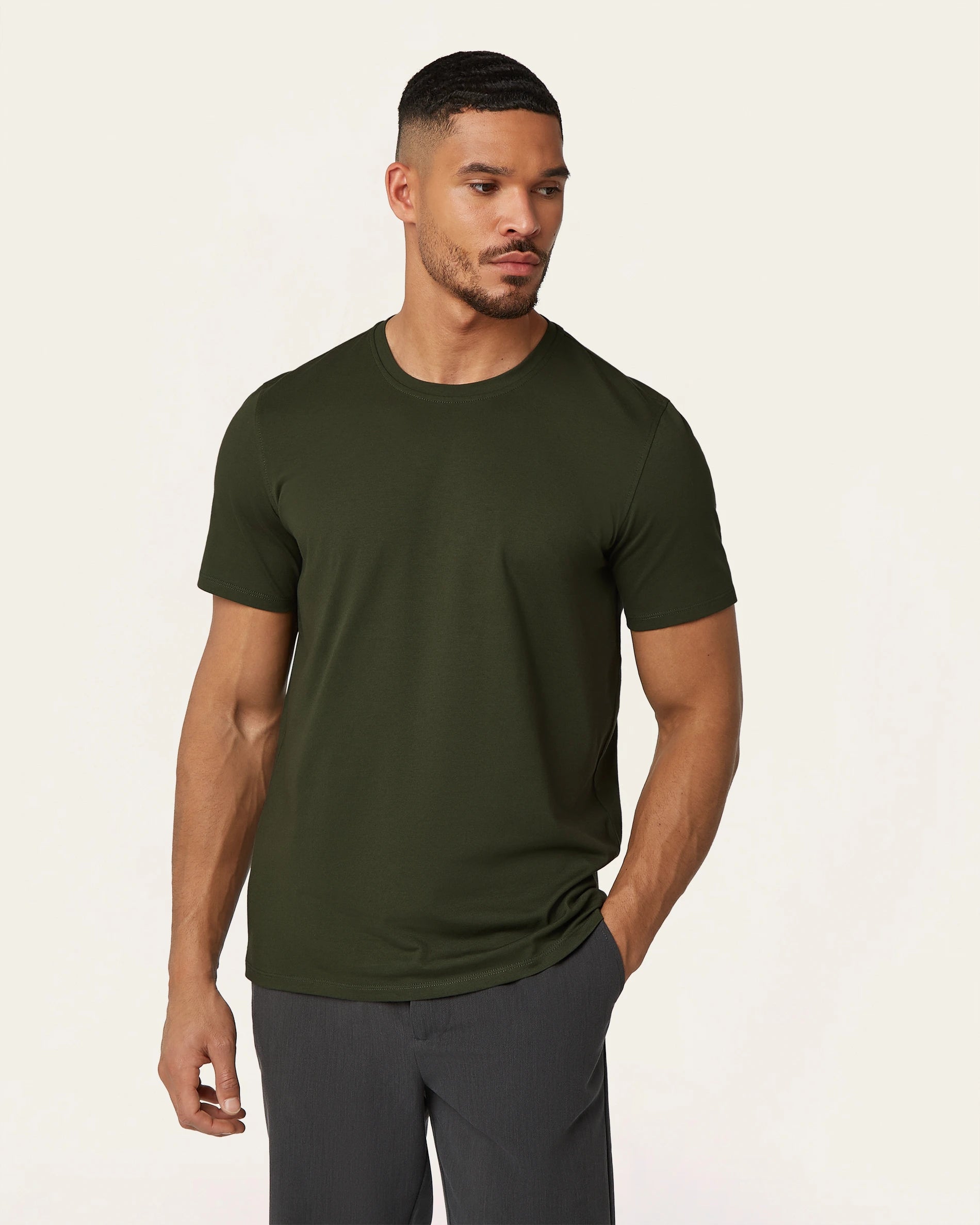 T-shirt Dark Green