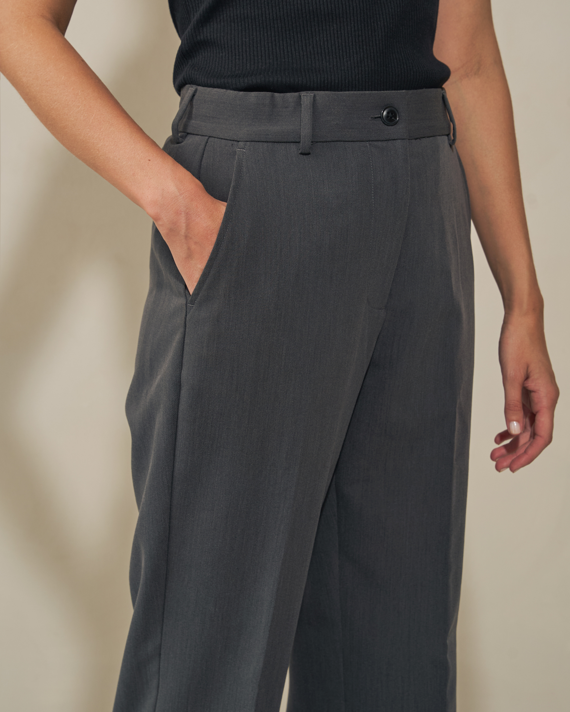 Straight pants - Dark Grey