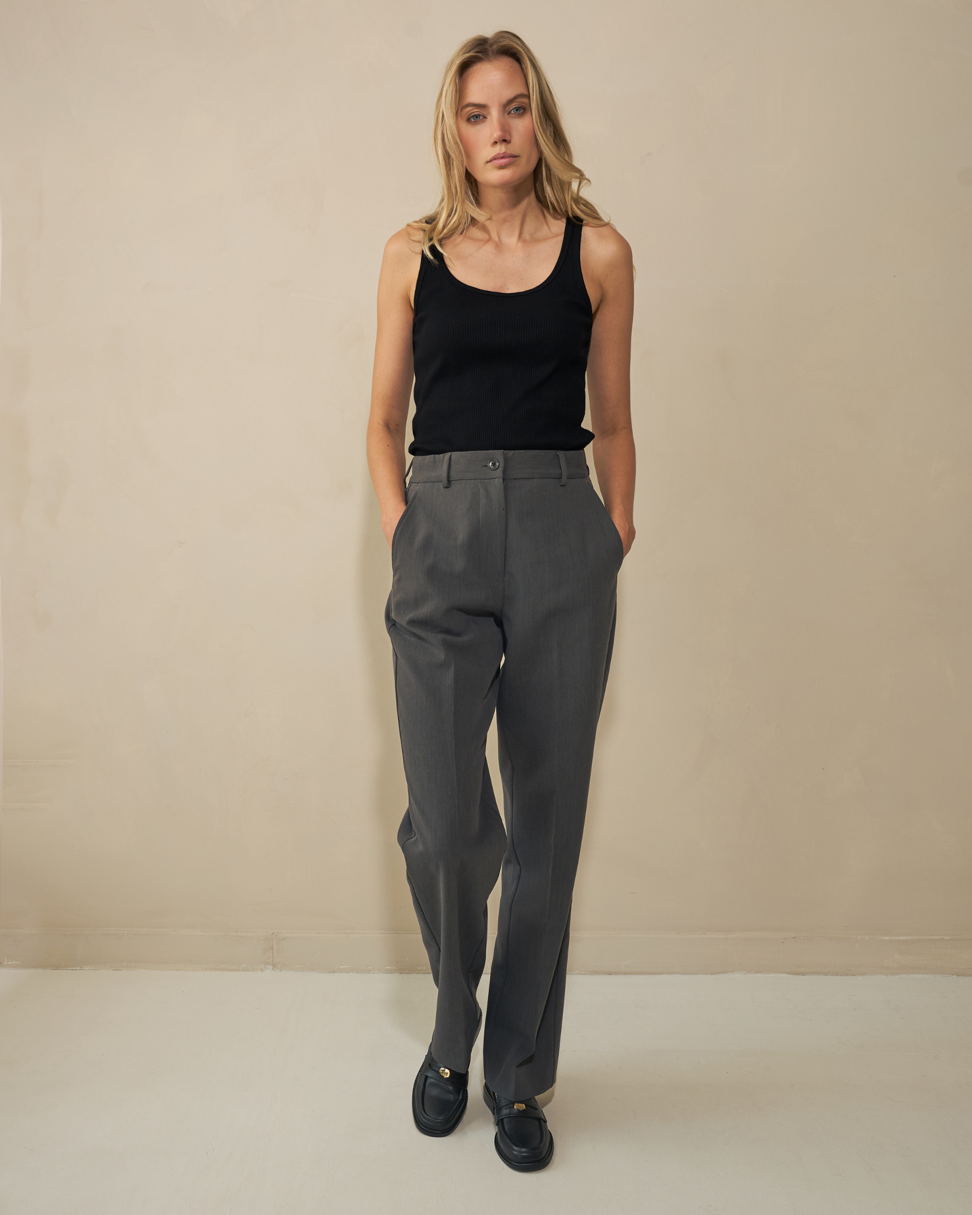 Straight pants - Dark Grey