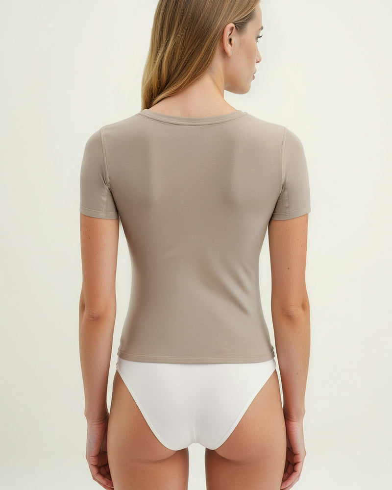 Sweat-proof undershirt Khaki